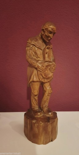 Betender bergmann schnitzerei - bergmann,