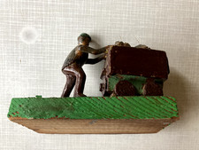 Bergmann mit Lore „WISMUT“