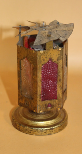 Antiker blechpyramide 11cm - antiker,